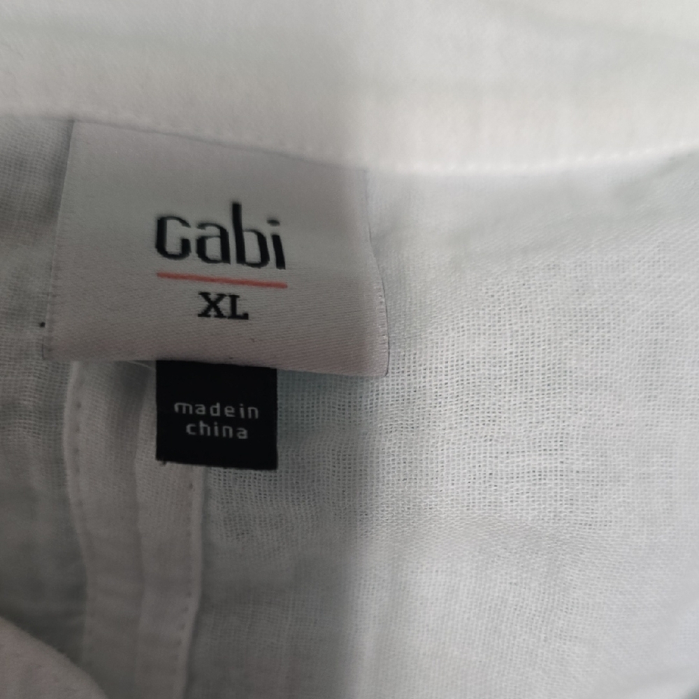 CAbi White Button-Down Shirt for Women - Picture 2 of 3